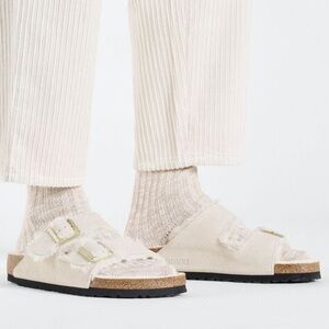 Birkenstock Cream Sandals